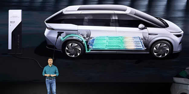 Çinli şirket başardı! 1 saatlik şarj ile 300 km