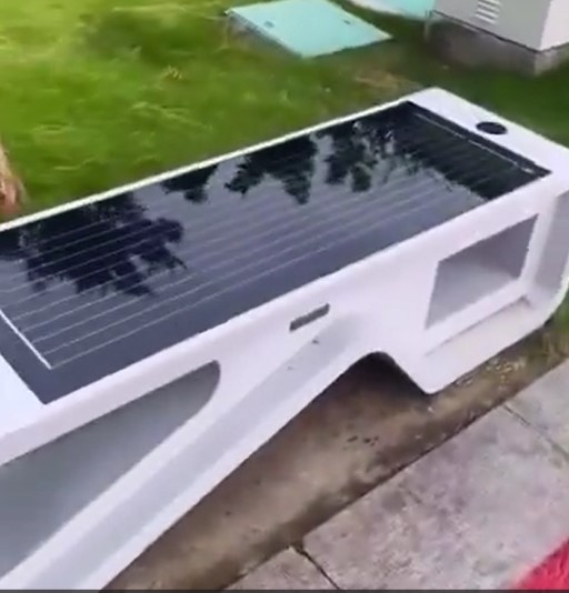 Çinliler sonunda bunu da yaptı! Güneş enerjili bank