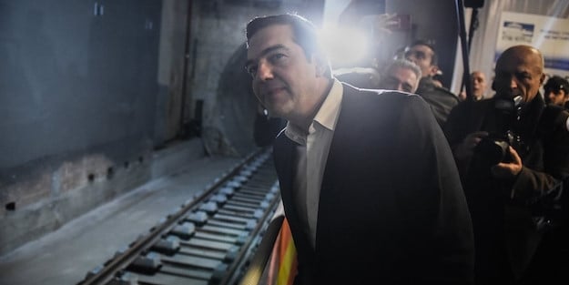 Treni gelmemiş metronun açılışını yaptı