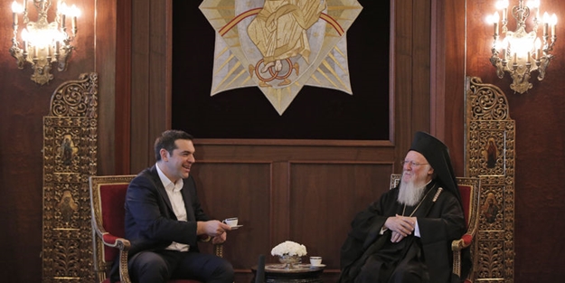 Ateist Çipras patrikhaneyi ziyaret etti