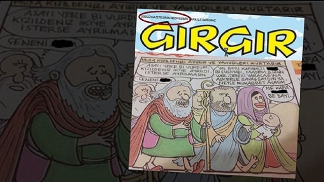 Çirkin karikatüre Gırgır'dan 'berbat' yanıt!