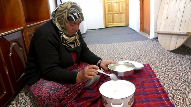 Çiy damlalarından yoğurt mayalıyorlar