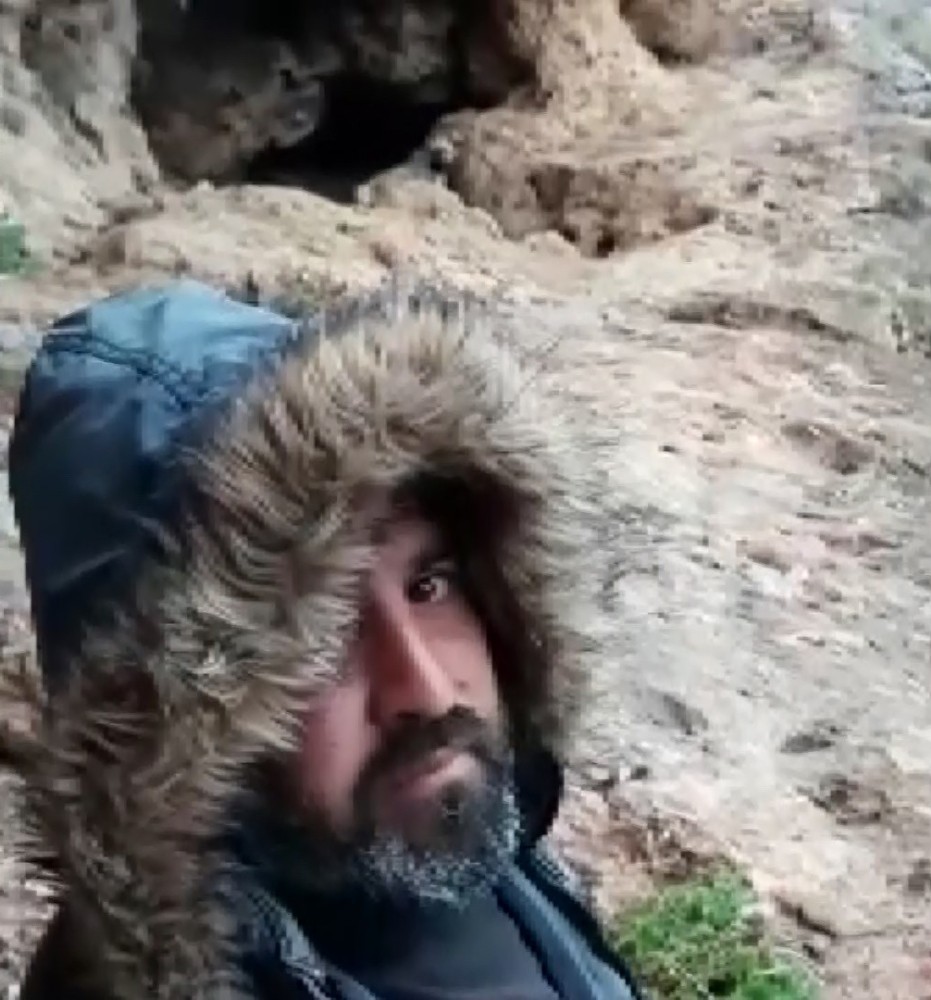 Çizgili sırtlan ile özçekim 