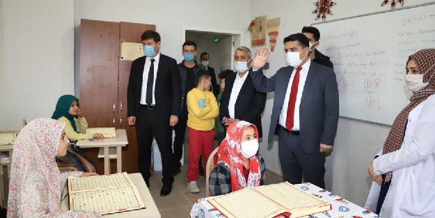 Cizre Kaymakamı ÇATOM kursiyerleri ile bir araya geldi