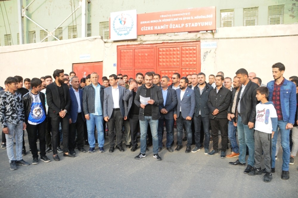 Cizre Serhatspor’dan ’tarafsız saha’ talebi 