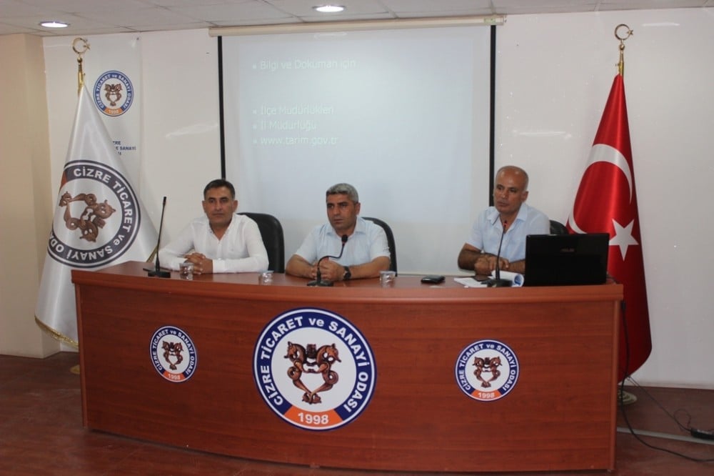 Cizre TSO’da Kırsal Kalkınma Yatırımlarının Desteklenmesi Programı toplantısı yapıldı 