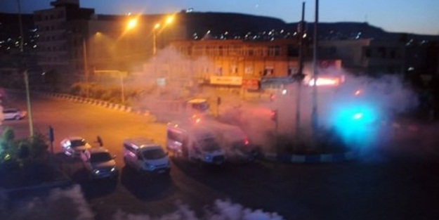 Cizre'de karakola saldırı