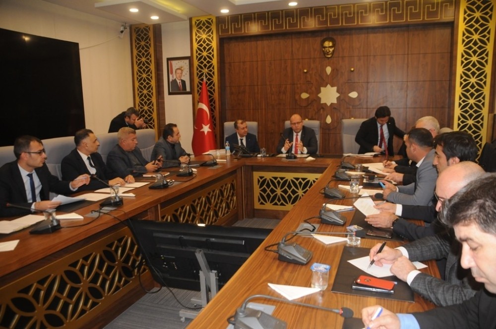 Cizre’de koruma kurulu toplantısı yapıldı 