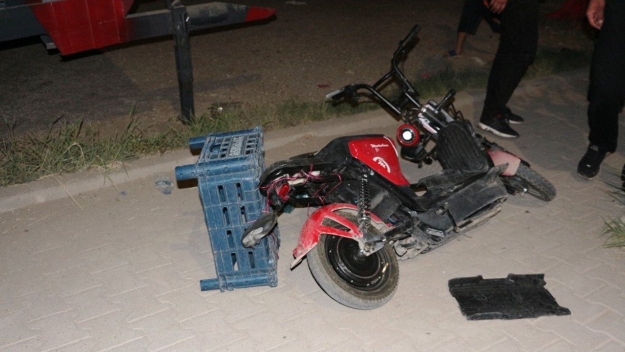 Cizre’de otomobil ile motosiklet çarpıştı: 1 yaralı