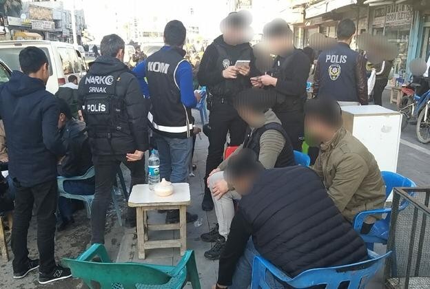 Cizre’de uyuşturucu denetimi 