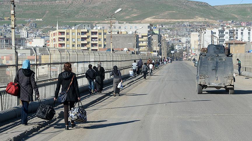 Cizre'de vatandaşlar evlerine dönmeye başladı
