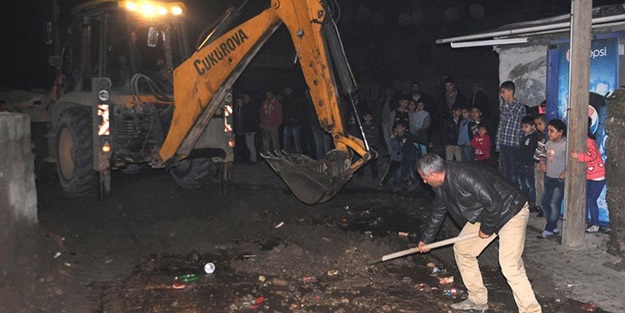 O hendekler kapatılıyor!