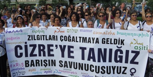 Cizre'ye tencere tava çalmaya gidiyorlar