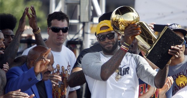 Cleveland Cavaliers’da şampiyonluk coşkusu