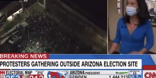 CNN bölgeden az önce duyurdu! Otomatik silahlarla sokağa indiler