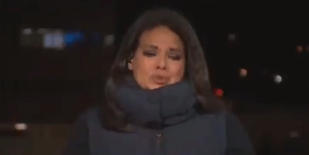 CNN muhabiri canlı yayında gözyaşlarına boğuldu