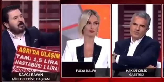 CNN Türk spikeri, Savcı Sayan'ın CHP'li İBB'yi eleştirisine dayanamadı!