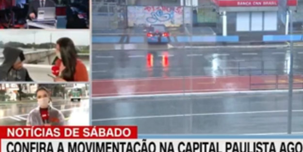 CNN'in Brezilyalı muhabirine canlı yayında gasp