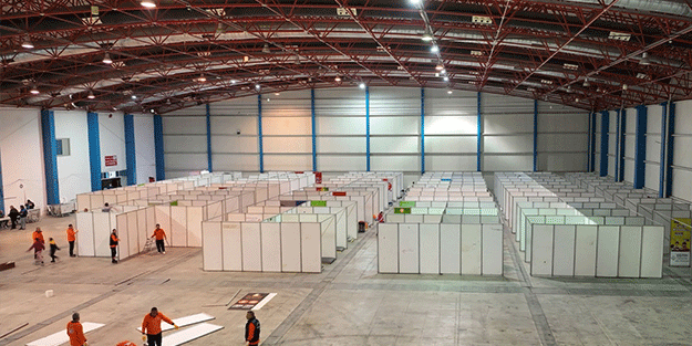 CNR Expo Mersin Yenişehir bu defa depremzedeler için açıldı