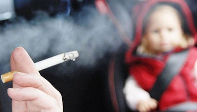 Çocuğu olanlara sigara uyarısı