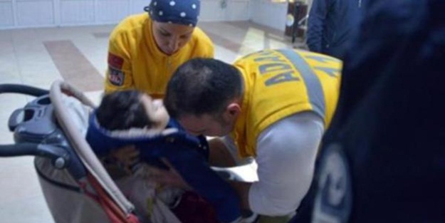 Çocuğunu otogara bıraktı