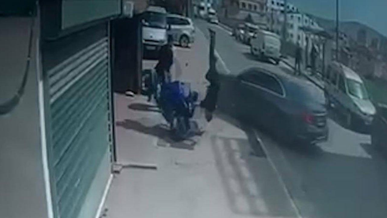 Çocuğunu tehdit ettiğini öne sürdüğü şahsa kabusu yaşattı