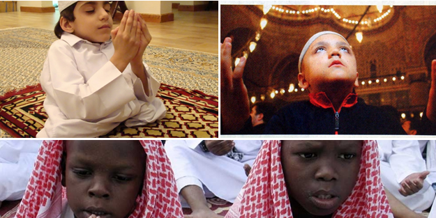 Çocuklar dua ederse...