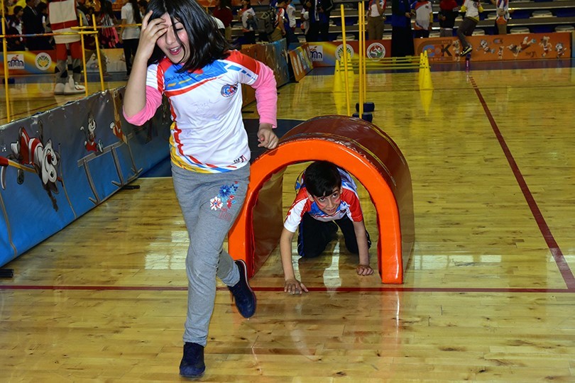 Çocuk Atletizm Şenliği düzenlendi 