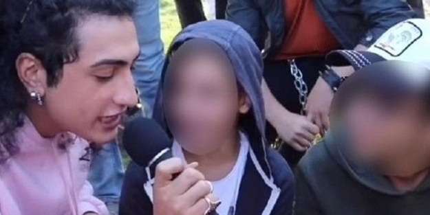 Çocuk istismarcısı eşcinsel sapkın Gaga Bulut, Türk düşmanı çıktı!