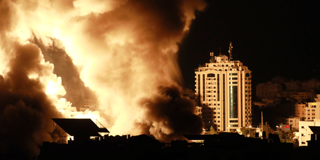 'Çocuk katili' İsrail'den hava saldırısı: 4'ü çocuk 7 yaralı