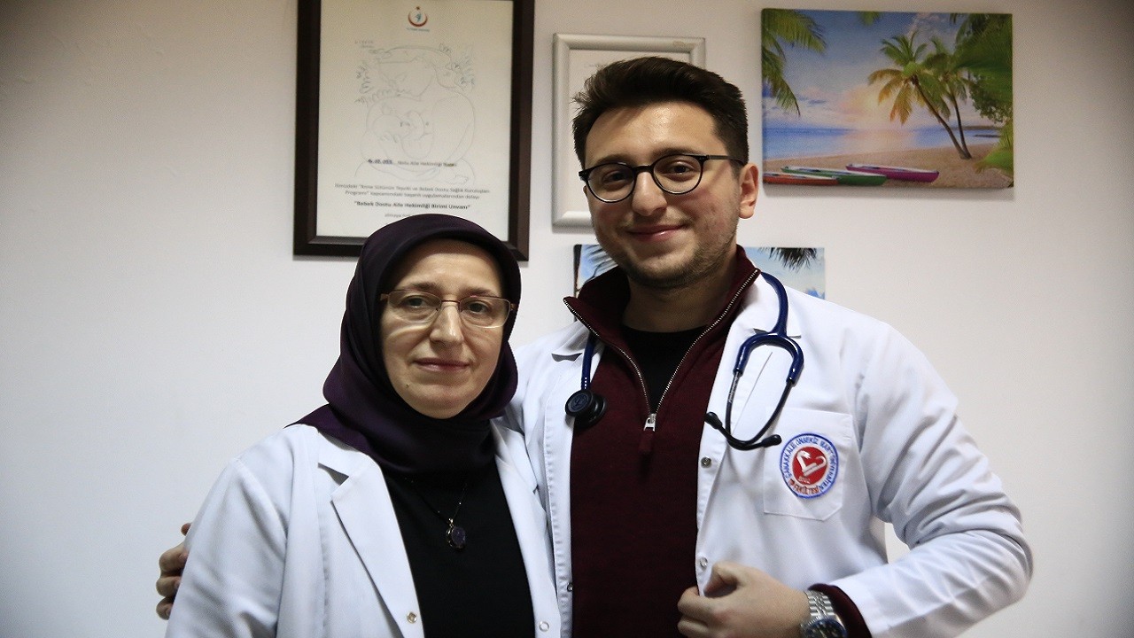 Çocukken koridorlarında koşuyordu! Aynı sağlık ocağında doktor oldu