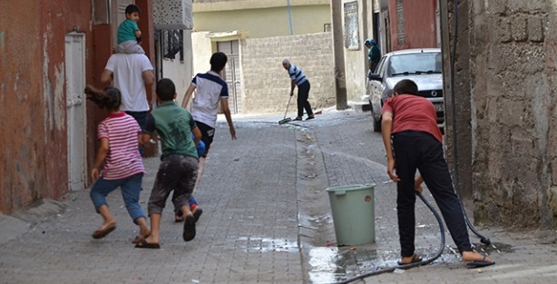 Çocuklar 'bombasız sokak' istiyor