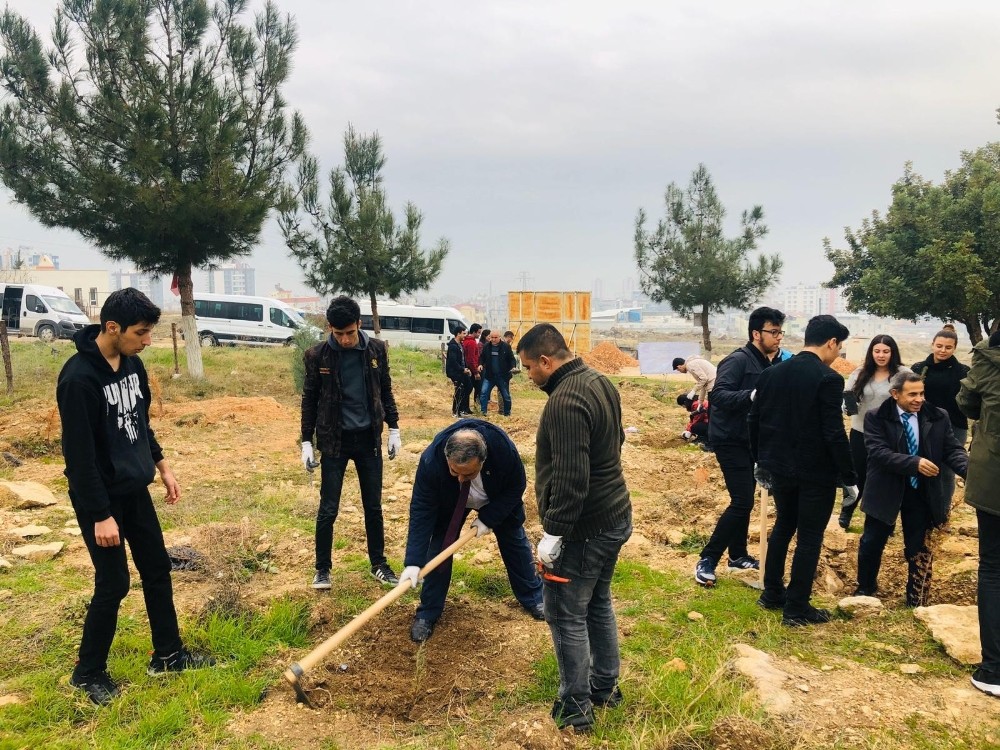 Çocuklar, Çocuk Hakları Hatıra Ormanına fidan dikti 