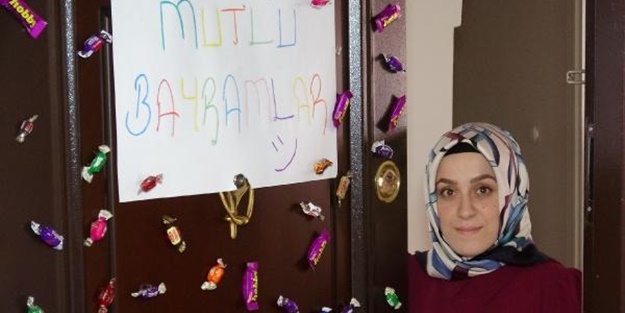 Çocuklar eli boş dönmesin diye...