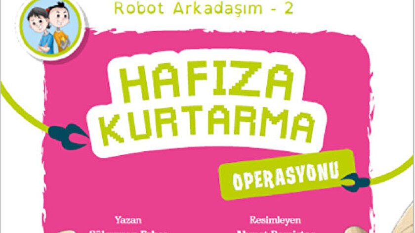 Çocuklar için robot kitap arkadaşı