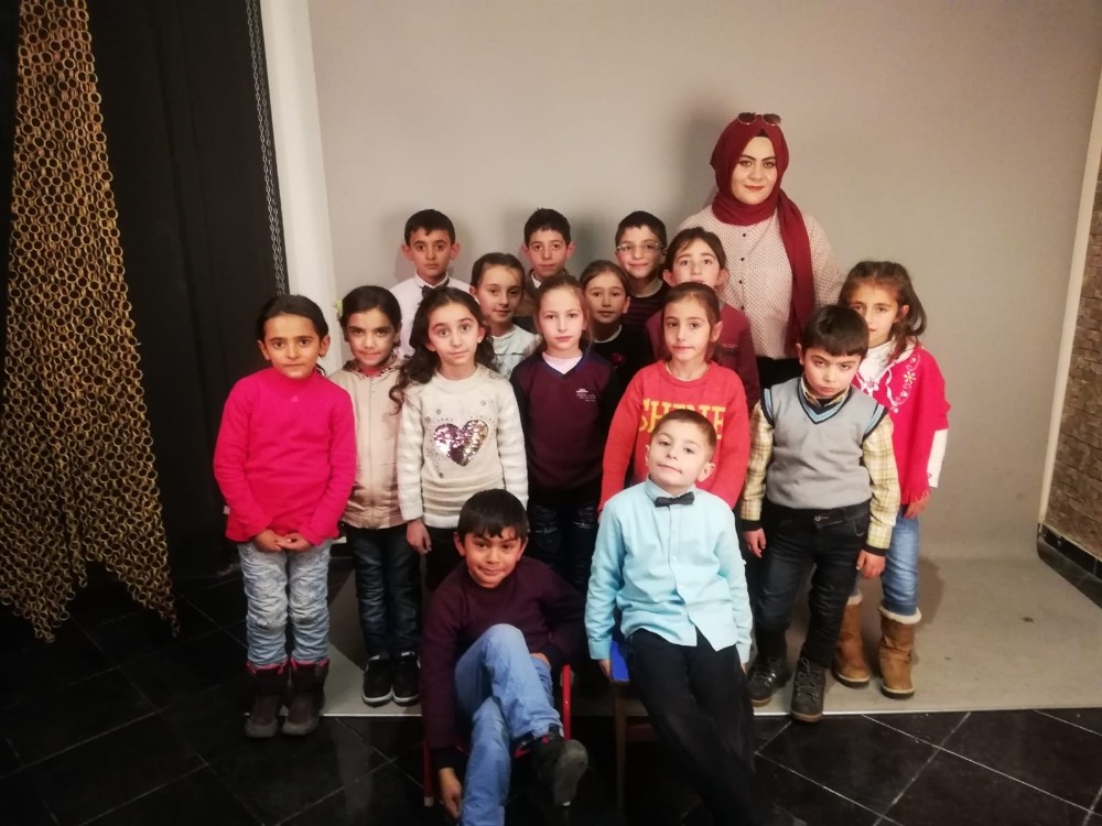 Çocuklar ilk kez sinema ile tanıştı 