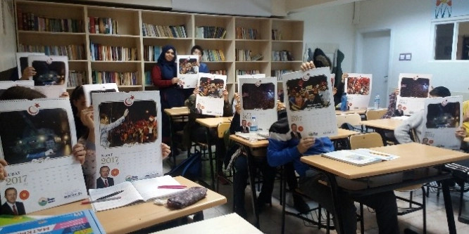 Çocuklar, Ömer Halis Demir ve Fethi Sekin’i örnek alıyor