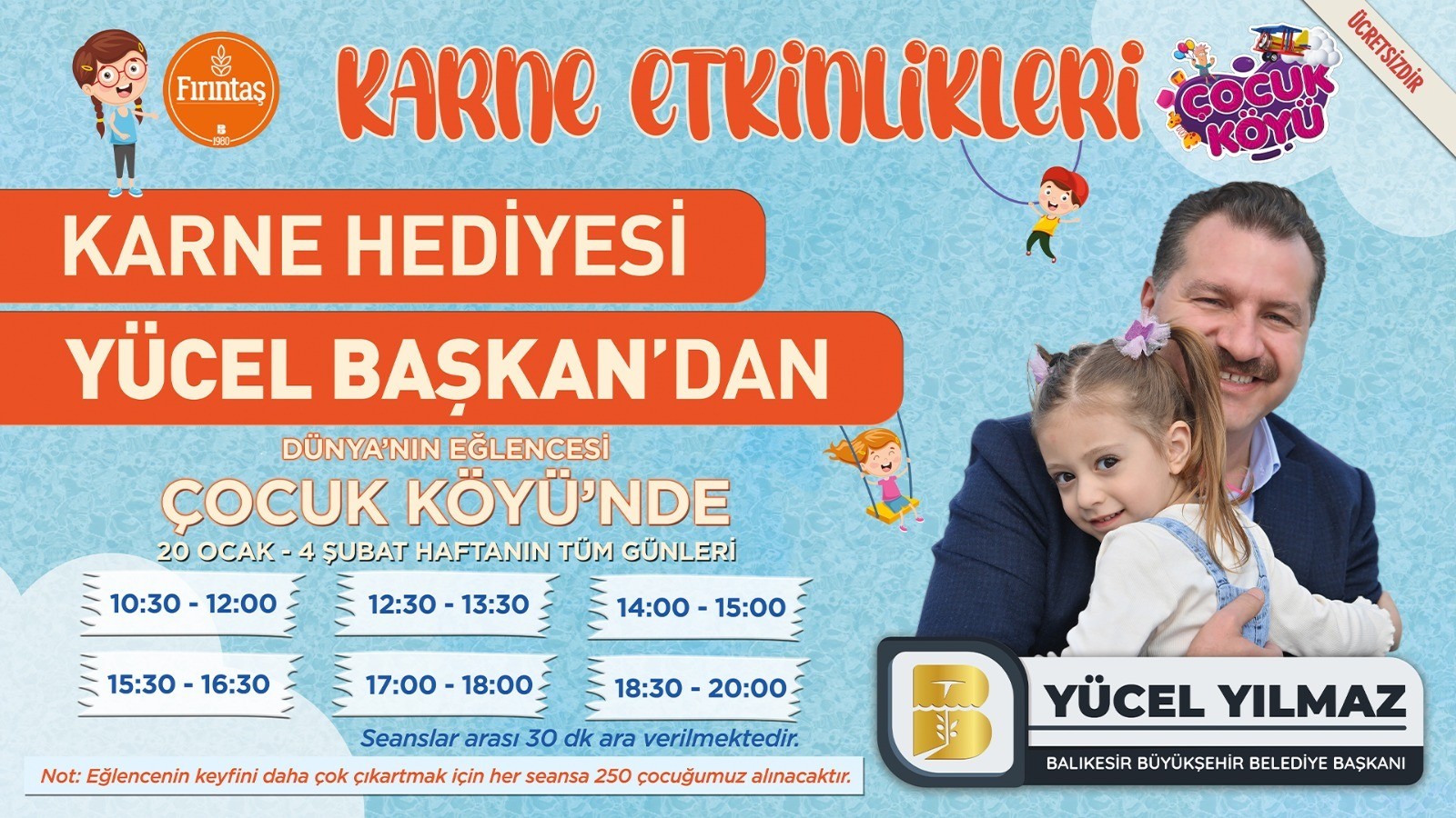 Çocuklar, tatilin tadını Büyükşehir’in etkinliklerinde çıkaracak