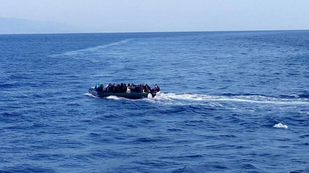 Çocuklar ve kadınların da aralarında bulunduğu 41 göçmen yakalandı