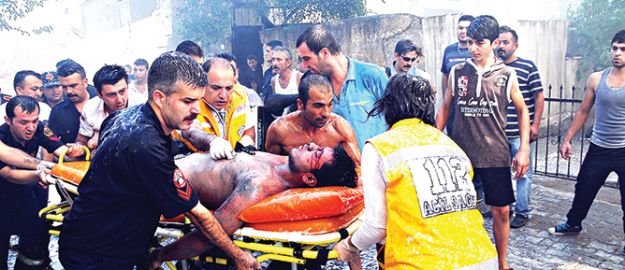 Çocuklar son anda kurtarıldı