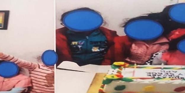 Çocuklara PKK pastasını üfleten vatan hainleri yakalandı!