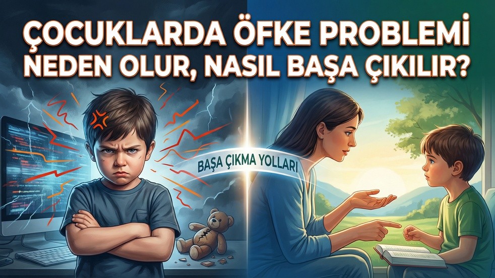 Çocuklarda öfke problemi neden olur, nasıl başa çıkılır?