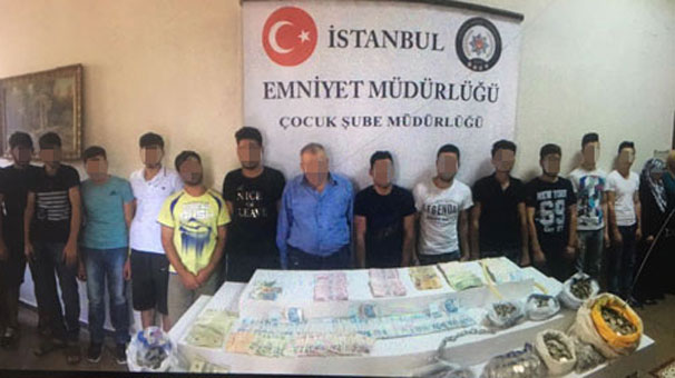 Çocukları dilendiren çete üyeleri tutuklandı!