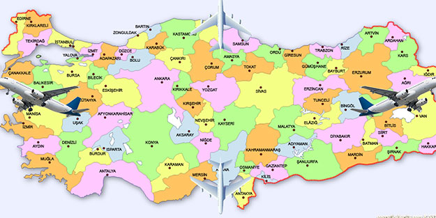 Çok ilginç analiz! Türkiye’den 3 saat Doğu’ya Batı’ya Kuzey’e ve Güney’e uçarsanız ne ile karşılaşırsınız?