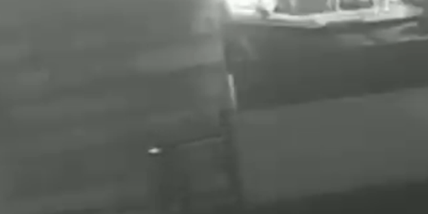 Çok konuşulacak görüntüler! İşte Eski İngiliz istihbarat subayının düşme anı