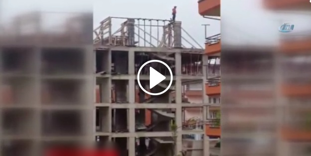 Çok şaşıracaksınız! Cambaz gibi işçi!