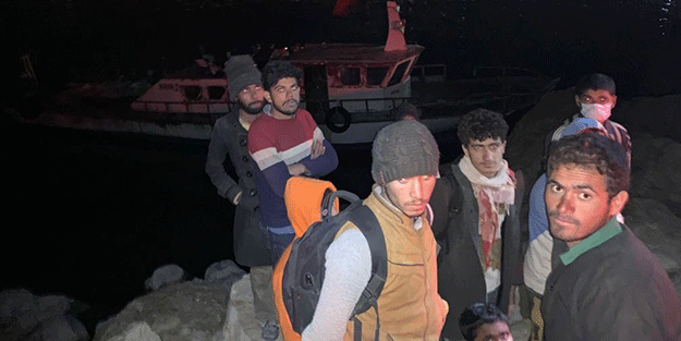 Çok sayıda kaçak göçmen yakalandı