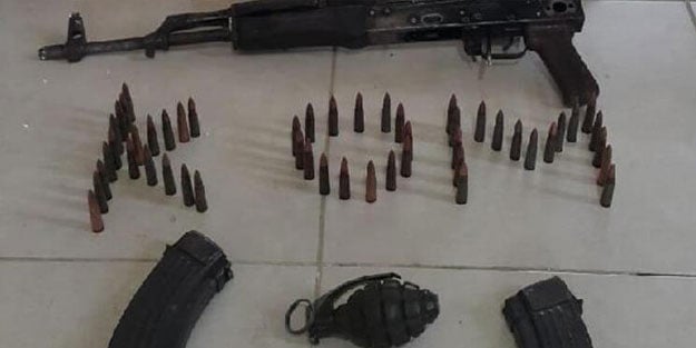 Çok yönlü soruşturma başlatıldı: Bir evde keleş ve onlarca fişek ele geçirildi