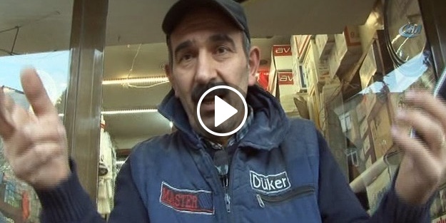 Çökme anını gören vatandaş konuştu