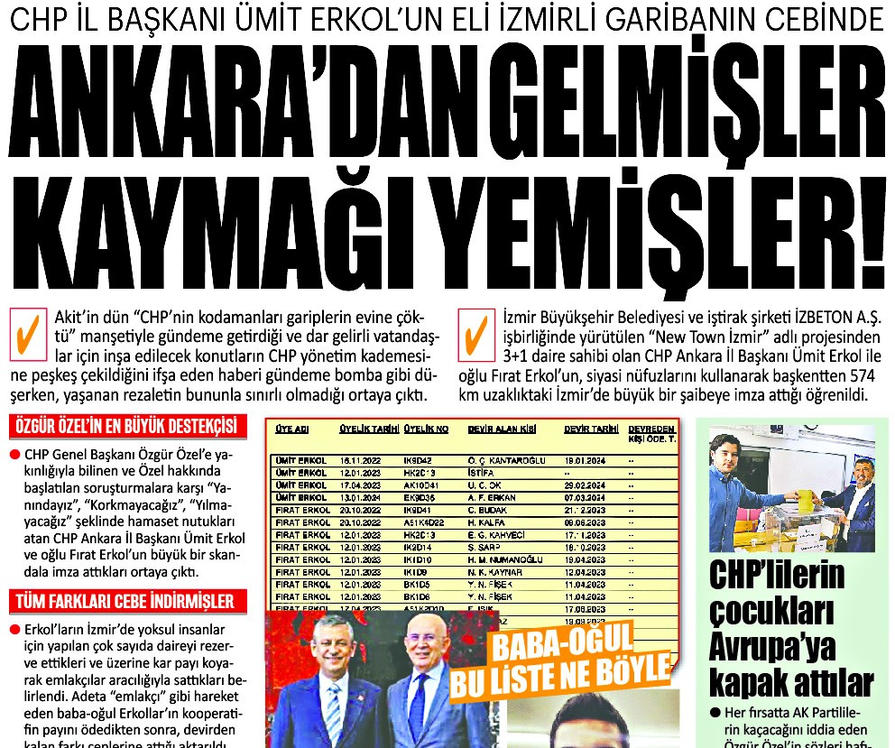 Çökmedikleri site kalmamış